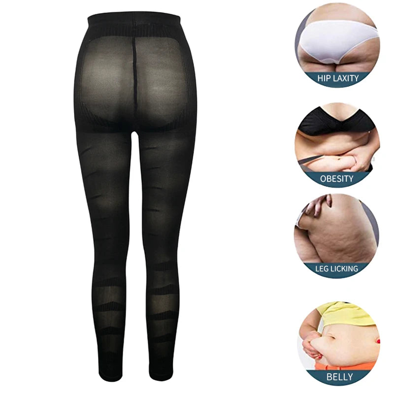 Leg Shapewear Body Shaper Anti Cellulite Compression Leggings Women Slimming Sheath Thigh Sculpting Slimmer Waist Trainer Pants