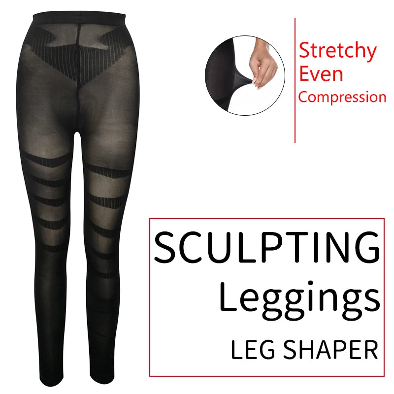 Leg Shapewear Body Shaper Anti Cellulite Compression Leggings Women Slimming Sheath Thigh Sculpting Slimmer Waist Trainer Pants