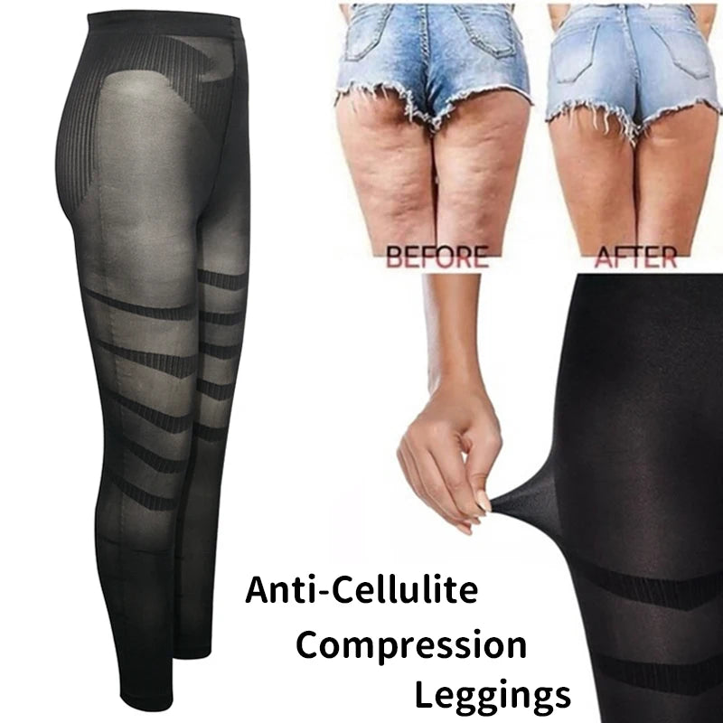 Leg Shapewear Body Shaper Anti Cellulite Compression Leggings Women Slimming Sheath Thigh Sculpting Slimmer Waist Trainer Pants