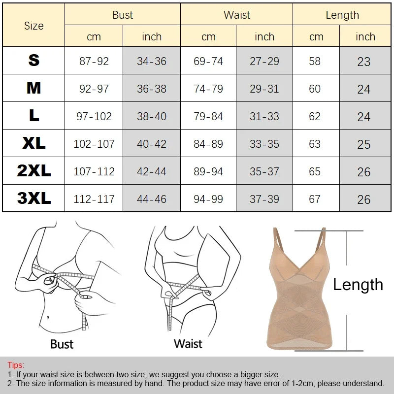 MISSMOLY Women Built in bra Shapewear Camisole Tummy Control Body Shaper Slimming Underwear Compression Corset Bustier Tank Tops