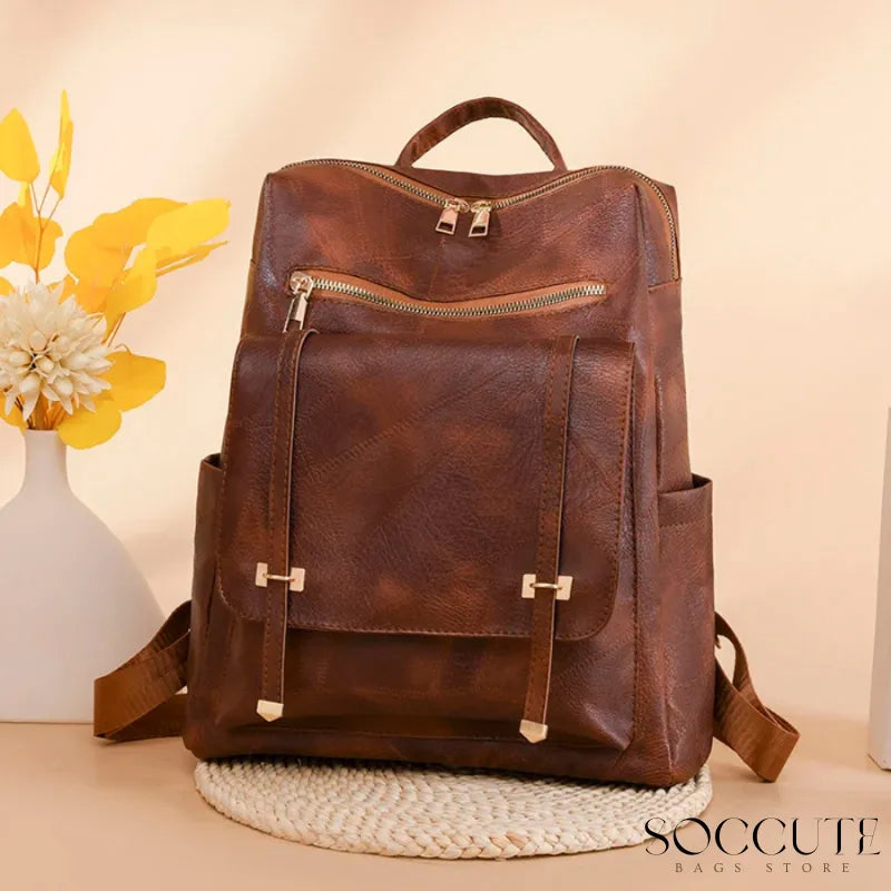 sac-a-dos-en-cuir-marron