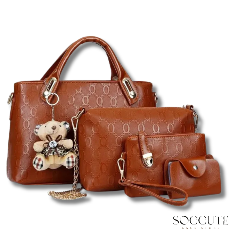 sac-a-main-ilona-marron-4pcs-soccute